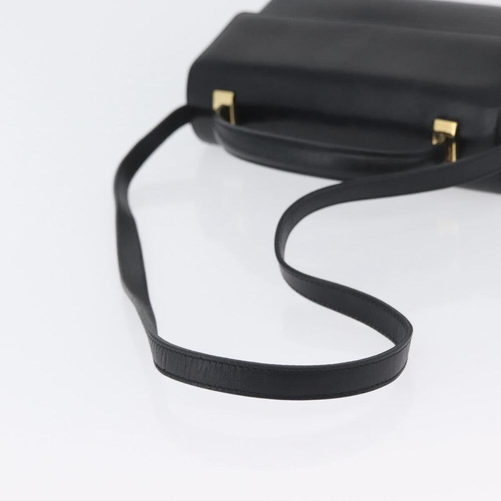 Salvatore Ferragamo Leather Handbag Black - Picture 10 of 16
